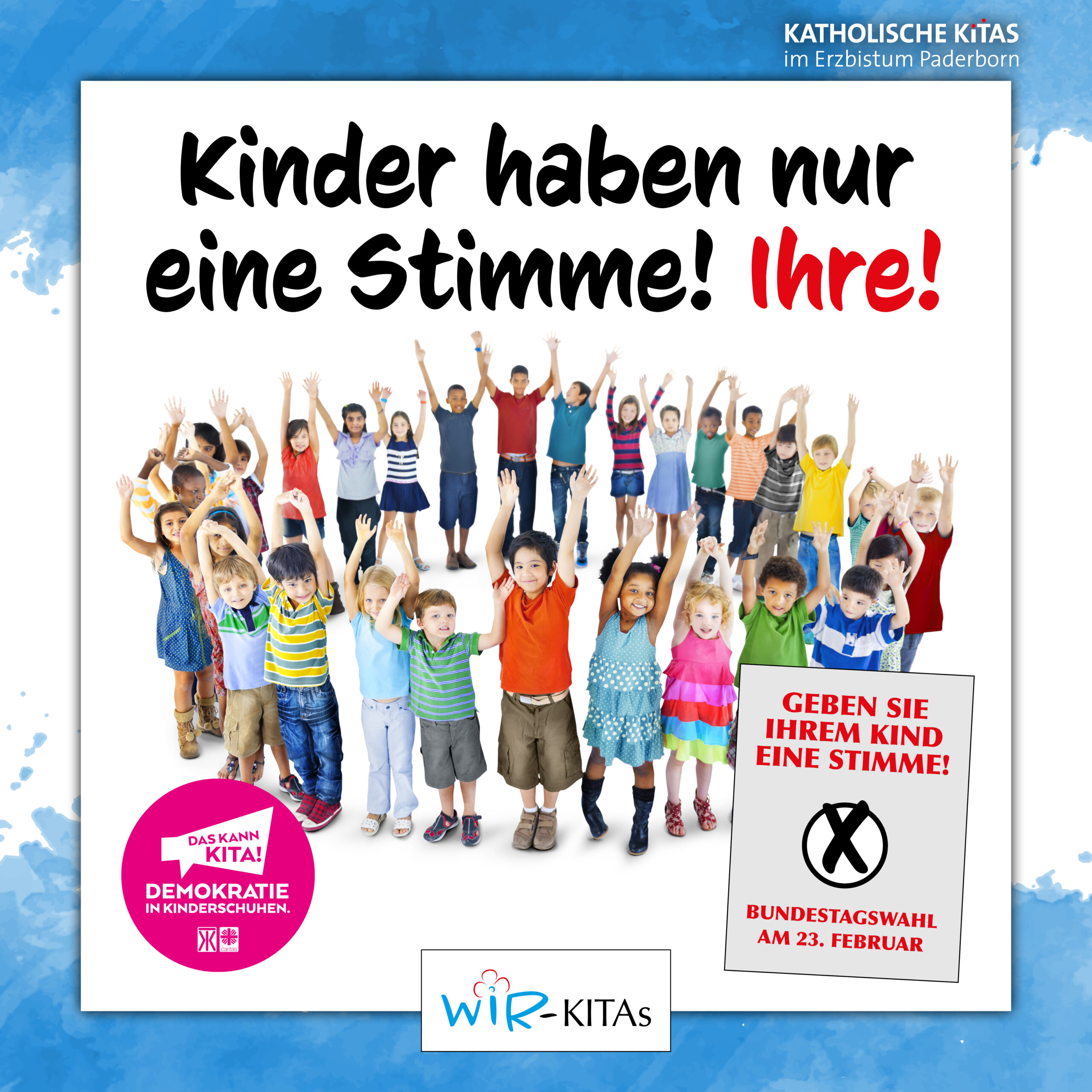 Wahlaufruf für die Eltern der Kita-Kinder